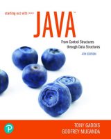 Starting Out with Java: From Control Structures through Data Structures, 4th edition