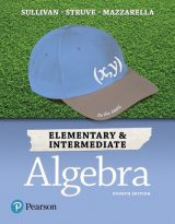 Elementary & Intermediate Algebra, 4th edition