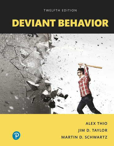 Deviant Behavior, 12th edition
