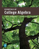 Essentials of College Algebra, 12th edition
