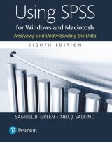Using SPSS for Windows and Macintosh, 8th edition