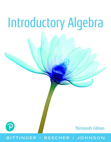 Introductory Algebra, 13th edition