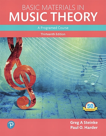 Basic Materials in Music Theory: A Programmed Approach, 13th edition