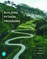 Building Python Programs, 1st edition
