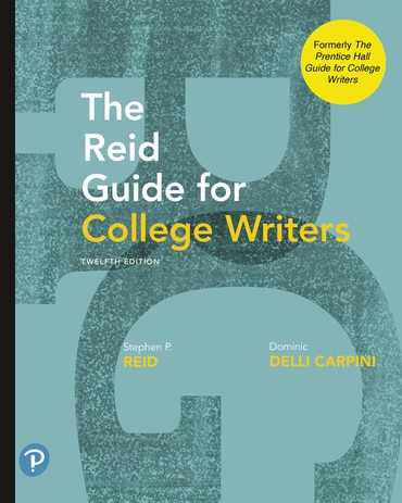Reid Guide for College Writers, The, 12th edition