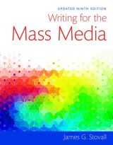 Writing for the Mass Media, 9th edition