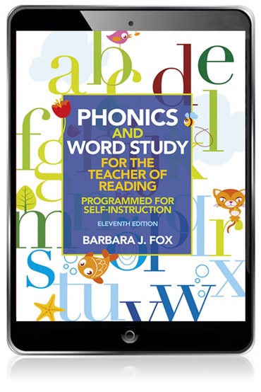Phonics and Word Study for the Teacher of Reading: Programmed for Self-Instruction, 11th edition