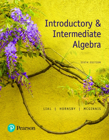 Introductory & Intermediate Algebra, 6th edition