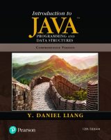 Introduction to Java Programming and Data Structures, 12th edition