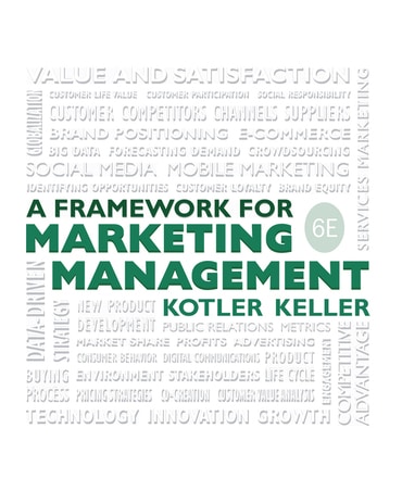 Framework for Marketing Management, 6th edition