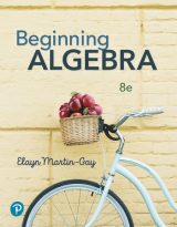 Beginning Algebra, 8th edition