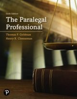 Paralegal Professional, The, 6th edition