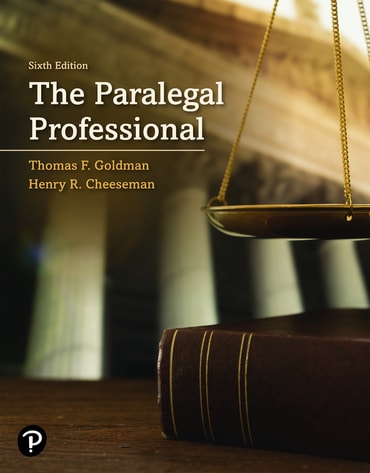 Paralegal Professional, The, 6th edition
