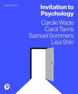 Invitation to Psychology, 8th edition