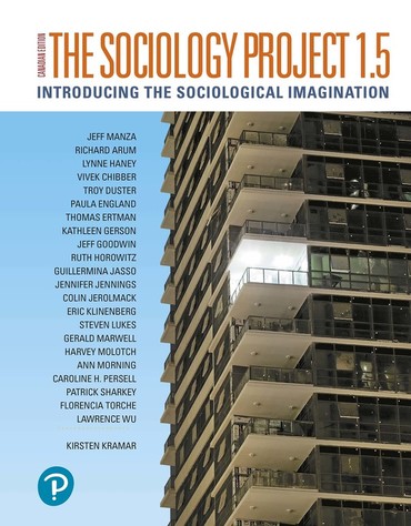 Sociology Project 1.5, The: Introducing the Sociological Imagination, Canadian Edition, 1st edition