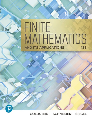 Finite Mathematics & Its Applications, 13th edition