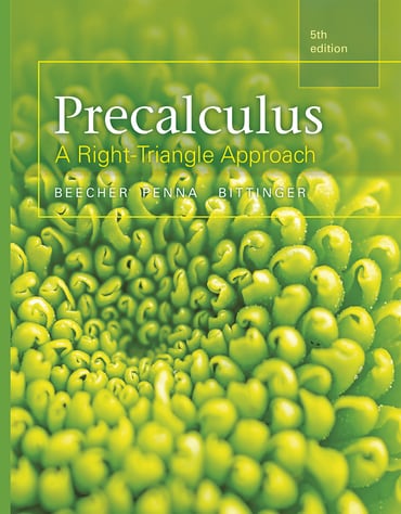 Precalculus: A Right Triangle Approach, 5th edition