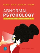 Abnormal Psychology, Canadian Edition, 2nd edition