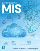 Experiencing MIS, 10th edition