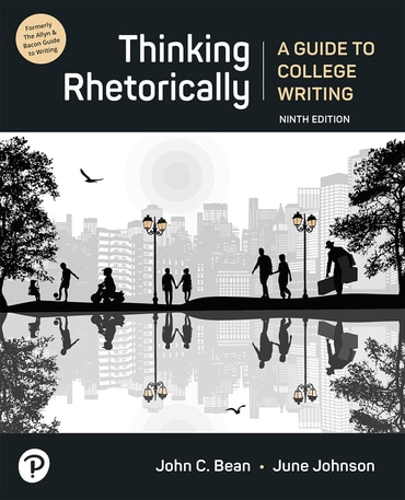 Thinking Rhetorically: A Guide to College Writing, 9th edition