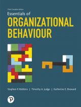 Essentials of Organizational Behaviour, Canadian Edition, 3rd edition
