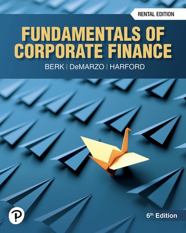 Fundamentals of Corporate Finance, 6th edition