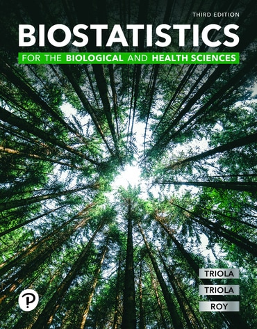 Biostatistics for the Biological and Health Sciences, 3rd edition