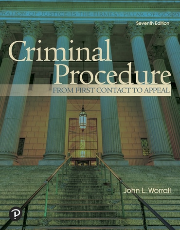 Criminal Procedure: From First Contact to Appeal, 7th edition