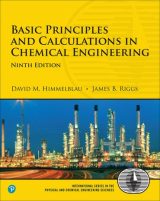 Basic Principles and Calculations in Chemical Engineering, 9th edition
