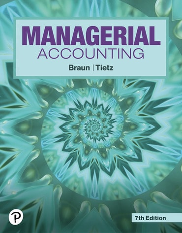 Managerial Accounting, 7th edition