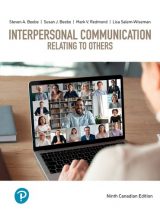 Interpersonal Communication: Relating to Others, Canadian Edition, 9th edition