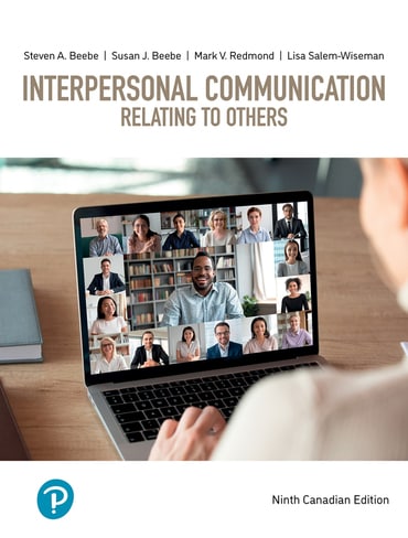 Interpersonal Communication: Relating to Others, Canadian Edition, 9th edition