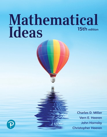 Mathematical Ideas, 15th edition