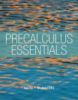 Precalculus Essentials, 1st edition