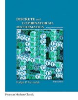 Discrete and Combinatorial Mathematics (Classic Version), 5th edition