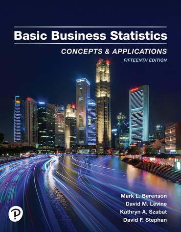 Basic Business Statistics, 15th edition