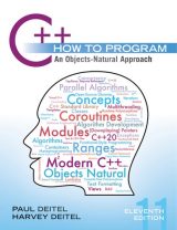 C++ How to Program: An Objects-Natural Approach, 11th edition