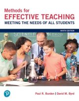 Methods for Effective Teaching: Meeting the Needs of All Students, 9th edition