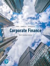 Corporate Finance, Canadian Edition, 6th edition