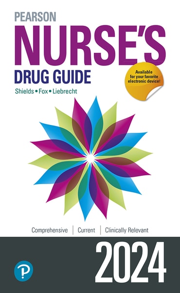 Pearson Nurse's Drug Guide 2024, 1st edition