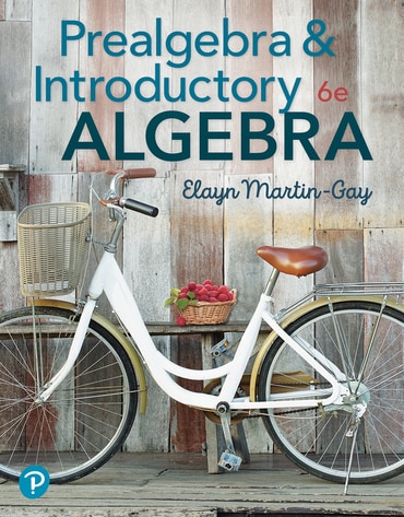 Prealgebra & Introductory Algebra, 6th edition