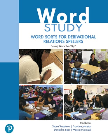 Word Study: Word Sorts for Derivational Relations Spellers (formerly Words Their Way™), 3rd edition