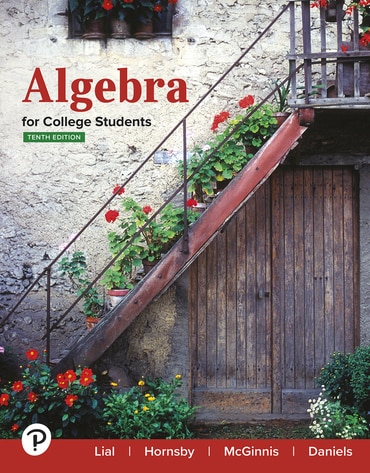 Algebra for College Students, 10th edition