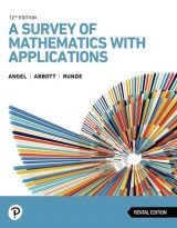 Survey of Mathematics with Applications, A, 12th edition