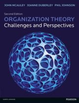 Organization Theory: Challenges and Perspectives, 2nd edition