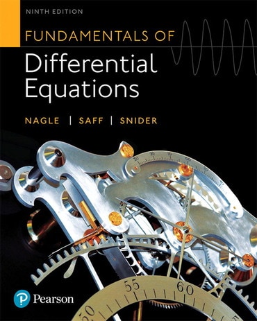 Fundamentals of Differential Equations, 9th edition