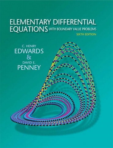 Elementary Differential Equations with Boundary Value Problems (Classic Version), 6th edition