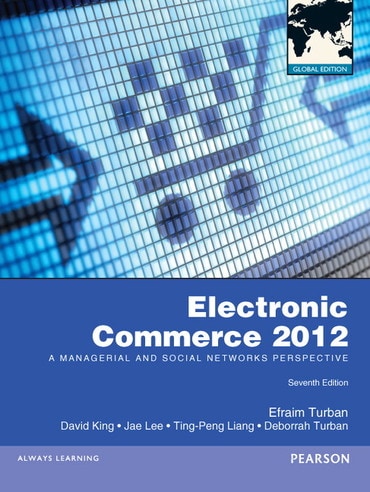 Electronic Commerce 2012, Global Edition, 7th edition