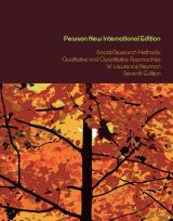 Social Research Methods, Pearson New International Edition, 7th edition