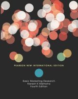 Basic Marketing Research, Pearson New International Edition, 4th edition
